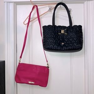 Betsey Johnson purse set
